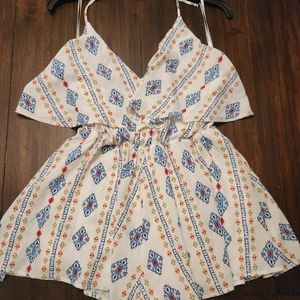 Papaya Romper bohemian pattern